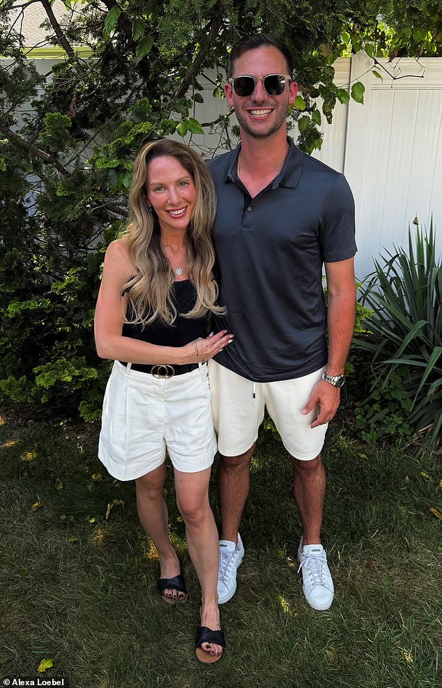 'My flow? The lightest it’s ever been. The cramps and abdominal pain? Pretty much gone,' Alexa, seen with her boyfriend, who first came up with the idea, gushed