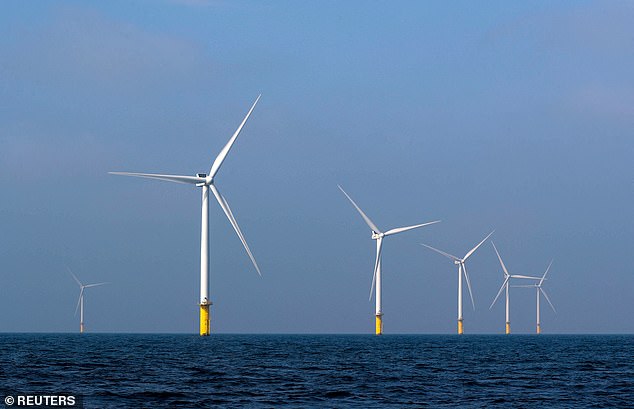 'Stop the windmills. You¿re ruining your countries,' Trump said. Here power-generating windmill turbines are seen at the Eneco Luchterduinen offshore wind farm near Amsterdam, Netherlands