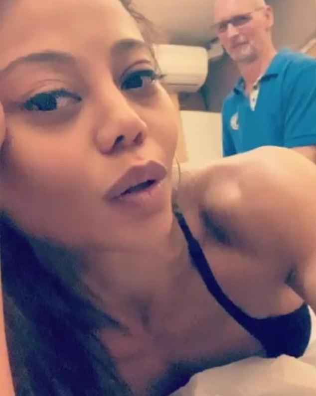 Torben Hersborg also posted a picture with Strictly Come Dancing contestant Viscountess Emma Weymouth