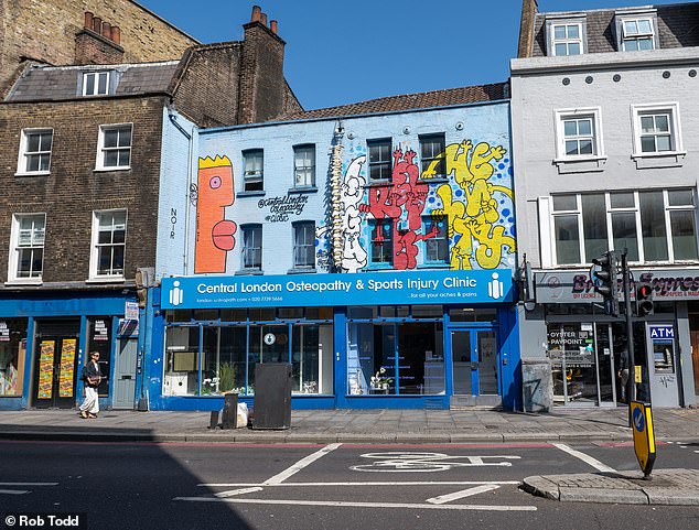 Hersborg's osteopathy clinic in central London where he filmed many of his victims