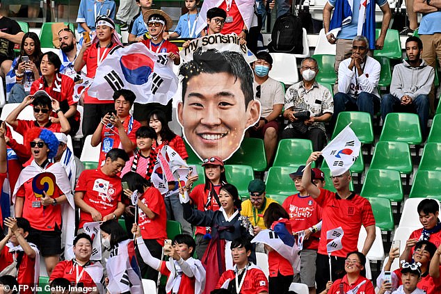 South Korea has been the main attraction with Son, a genuine megastar in the social media age