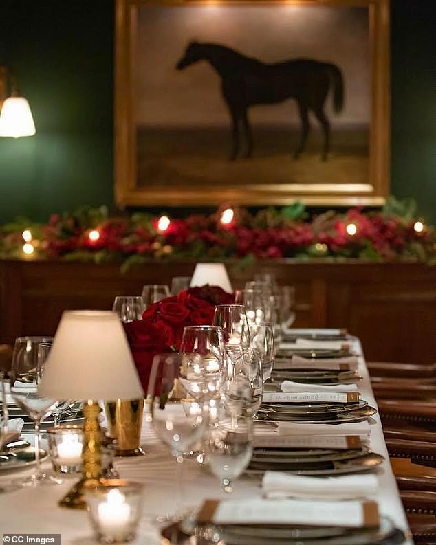 George and Amal Clooney visiting Polo Bar in December 2023