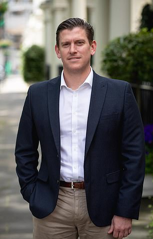 Estate agent Dylan James, 41, had his phone snatched on London's Baker Street