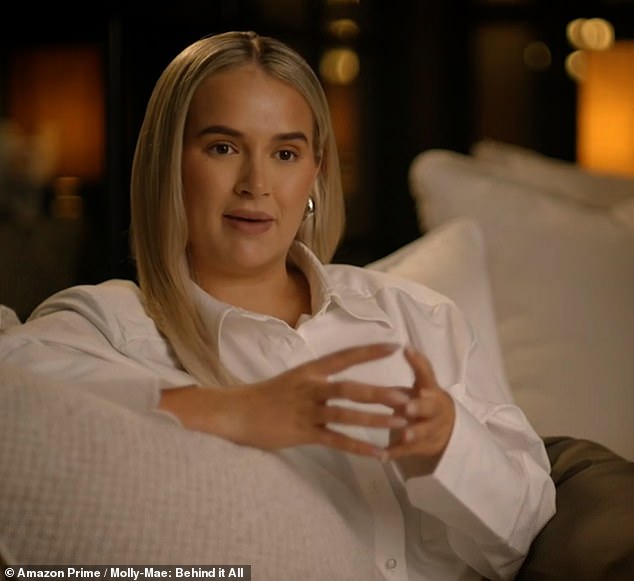 The Evening Standard's India Block said: 'Layering stressful music over footage of Molly-Mae fussing over candle sizes at a fashion pop-up doesn¿t evoke a sense of peril so much as farce'