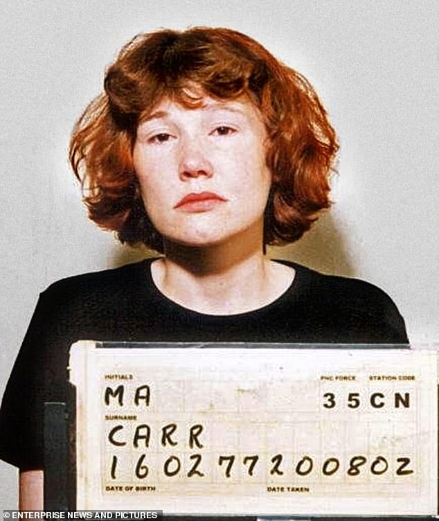 Huntley's former fiancée Maxine Carr - who was sentenced to 42 months in prison for helping him cover up the murders