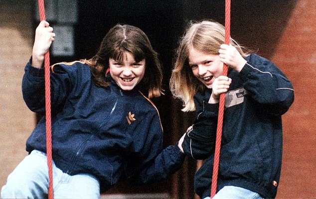 The bodies of Holly (right) and Jessica (left) were later discovered by police burned and dumped in a bin