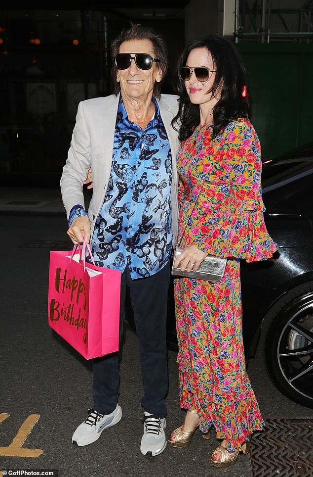 Mick Jagger celebrated his 82nd birthday in style as he hosted a star-studded bash at private club The Rex Rooms, with Ronnie Wood and his wife Sally attending