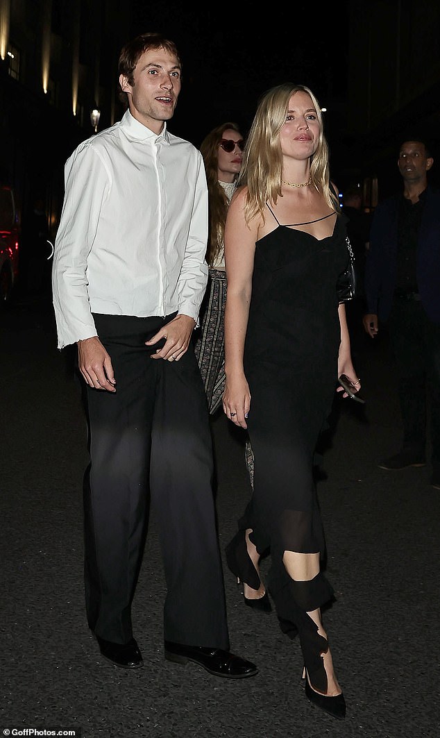 Also in attendance was Mick's daughter Georgia May, 33, who stepped out alongside her partner, skateboarder Cambryan Sedlick