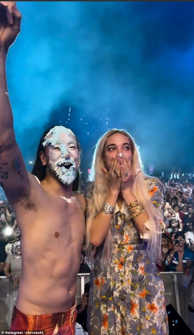 It comes after the couple staged a wild gender reveal in January this year whilst also announcing they were expecting their first child