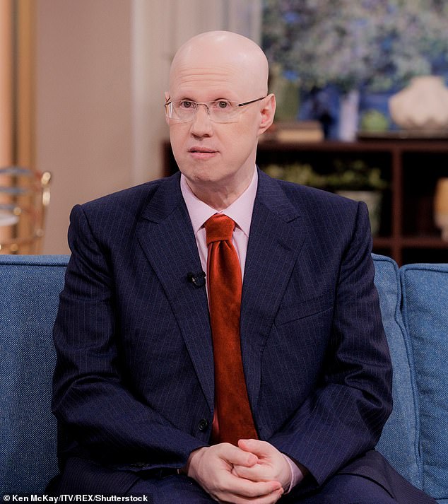 The comedian (pictured October 2024) reported allegations to Scotland Yard about Mr Quoos on June 26 after he failed to get an injunction against the artist at an emergency hearing in the afternoon of Sunday, June 8, heard by Mr Justice Johnson