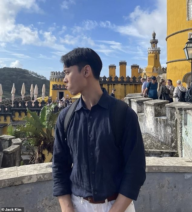 The 28-year-old, pictured on a trip to Lisbon, has swapped his luxury holidays in Asia for European mini breaks