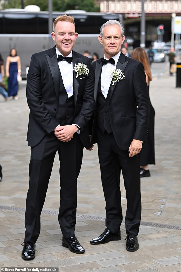 Colson Smith and Ben Rice were also in attendance and both looked smart in black tuxedos