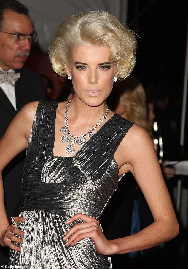 Her wild ways were well documented in the tabloids and she even earned the reputation as the 'next Kate Moss ' thanks to her effortlessly glamorous party hard lifestyle, which mirrored the supermodel's memorable 90s era (pictured in 2009)
