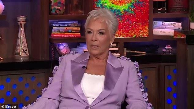 Denise, the mother of Taylor Swift 's ex-boyfriend Matty Healy, took aim at the pop superstar when she appeared on Watch What Happens Live on Thursday