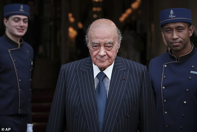 Kate's spirits had been lifted when a vacancy popped up at Harrods, owned Mohamed Al-Fayed, father of Dodie