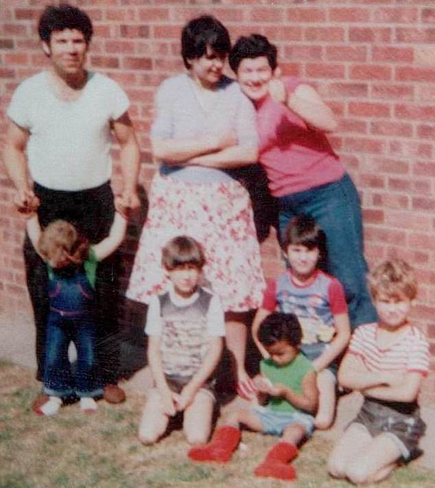 Fred and Rose West pictured with their children, two of whom died at their hands