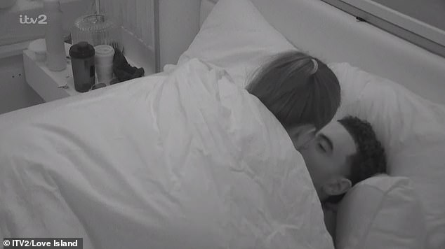 Harrison and Lauren became the first couple in years to be shown having sex on TV after producers held back from airing intimate scenes to protect the mental health of contestants