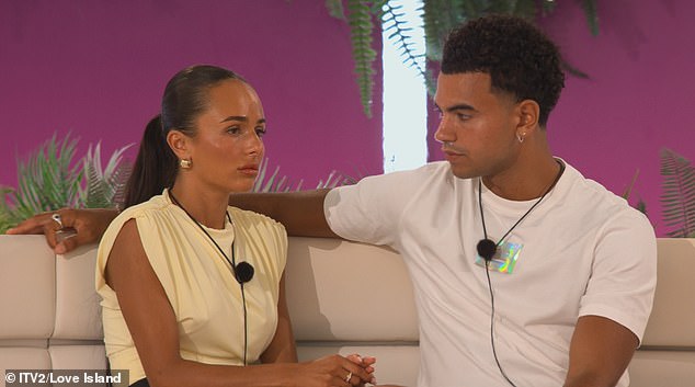 The influencer, 26, was brutally dumped from the island when new bombshell Angel arrived last week, with her partner Harrison Solomon, 22, voluntarily exiting the villa to be with her