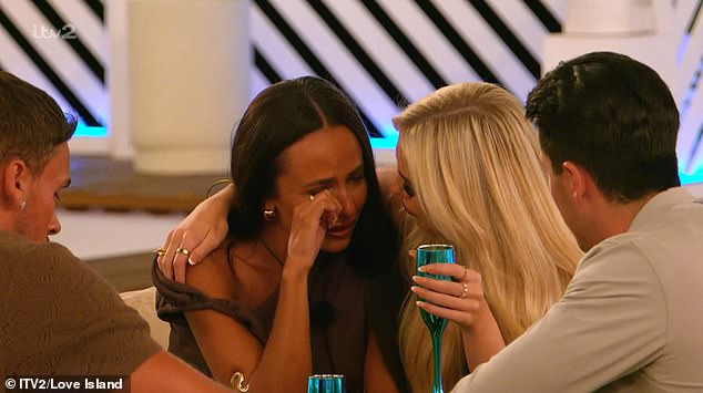 Lauren was regularly left in tears after feeling humiliated by Harrison and his actions in the Love Island villa