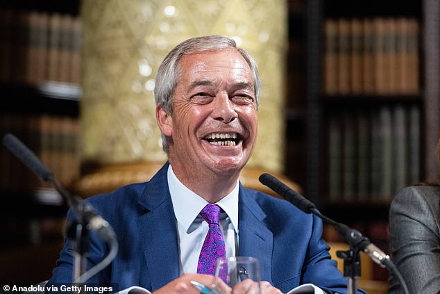 The violent clashes between demonstrators, counter-demonstrators and the police have led Reform leader Nigel Farage to warn of impending ‘civil disobedience on a vast scale’