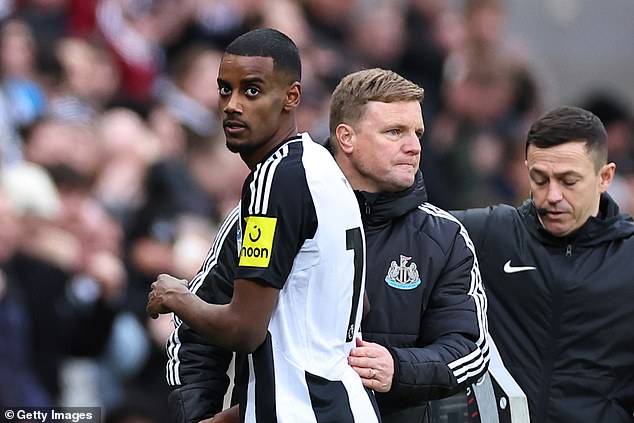 Eddie Howe admitted the club have a 'decision to make' over the wantaway frontman