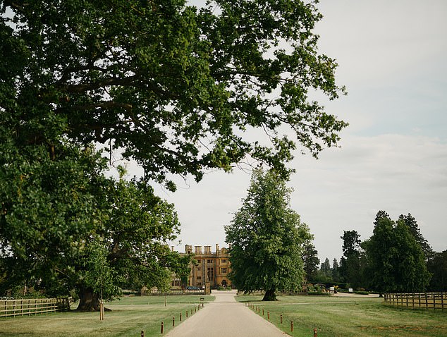 The wedding party is due to take place at the stunning Estelle Manor country hotel set at Eynsham Hall this evening, where rooms start at £795