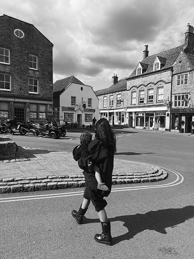 Kourtney Kardashian may have also made an appearance after sharing a number of idyllic snap from the Cotswolds on Instagram ahead of the wedding