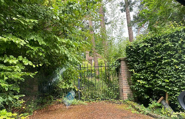 One neighbour of the mansion said the home has been ransacked by burglars thanks to videos posted online