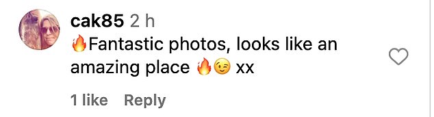 The mum-of-two¿s enviable figure didn¿t go unnoticed, with fans flooding her comment section to praise her for looking better than ever