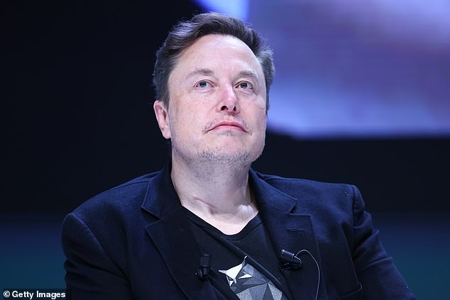 Elon Musk, pictured in 2024, who ignited the crisis by claiming that the Epstein files are being withheld because the President is in them ¿ is sensationally named in the documents