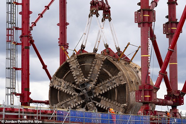 Since launching in February last year, it has completed one bore of the eastern section of the Northolt Tunnel, the second longest on the HS2 network at 8.4 miles