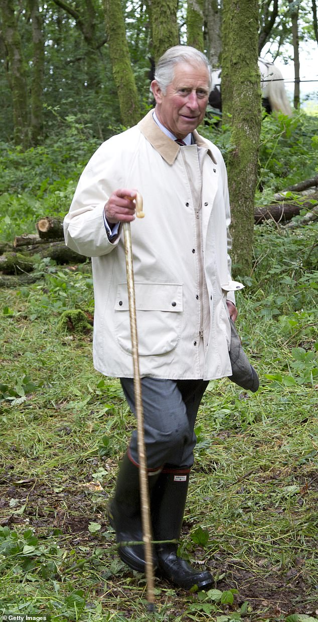 The King has remained a keen outdoorsman since his time at Gordonstoun