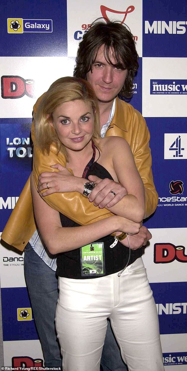 Singleton Gail says that she 'doesn't date' and 'can¿t be bothered' (pictured with ex husband Toploader's Dan Hipgrave who she shares a daughter, Honey, 22 with)