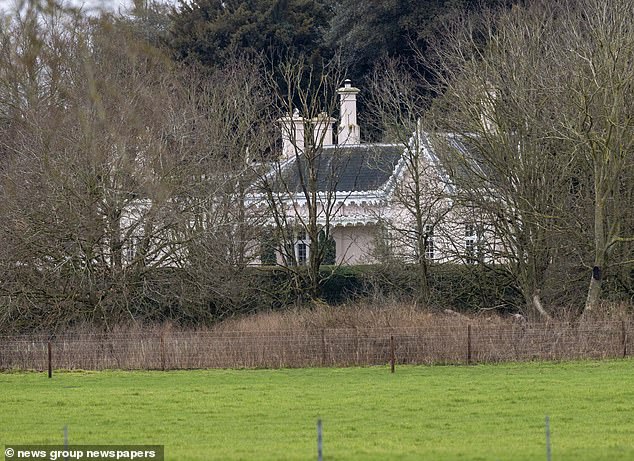 One well-connected source told the MoS: 'They feel they have outgrown Adelaide Cottage (pictured) and need somewhere more substantial.'
