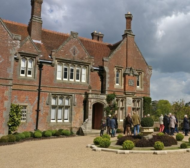 The historic ten-bedroom property (pictured), which looks like it could provide the set for a costume drama film adaptation, dates from the 1850s