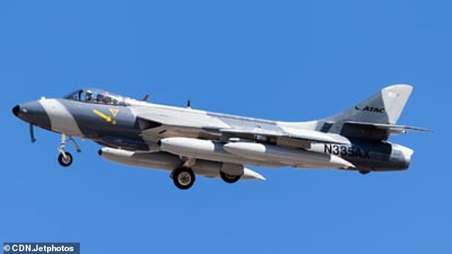 The Southwest Boeing 737 was forced to avoid crashing into a Hawker Hunter military fighter just 500ft above
