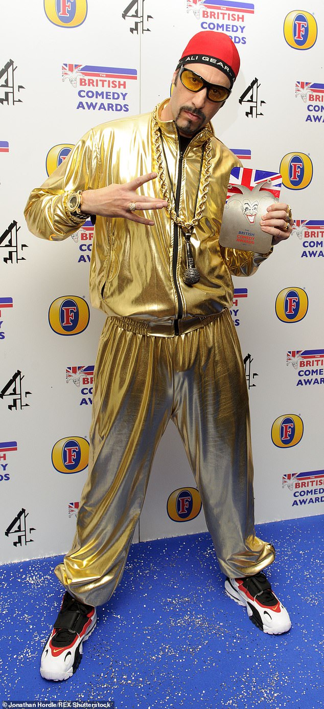 Ali G, known for his infamous line 'Is it coz I is black?', first appeared in 1998 on Channel 4's The 11 O'Clock Show