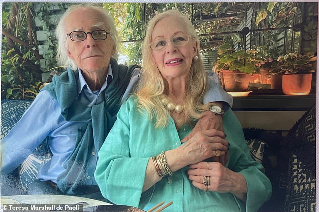 Teresa recalls sharing a late lunch with Michael in the garden before she left him reading a magazine around 5.30pm