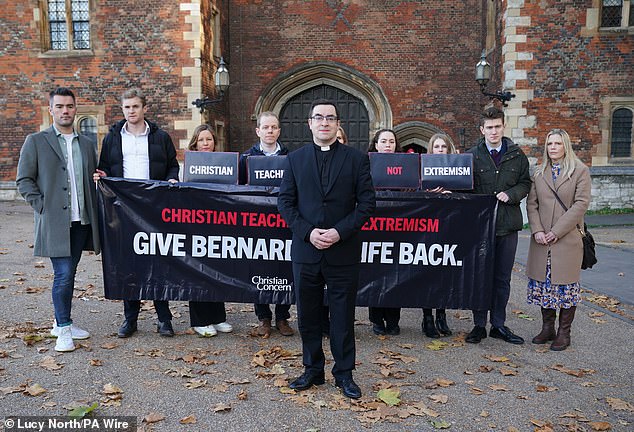 Rev Randall was referred to the government's anti-radicalisation programme before being made redundant in 2020. His referral to Prevent was dismissed as it found there was 'no counter terrorism risk, or risk of radicalisation' in Rev Randall's message