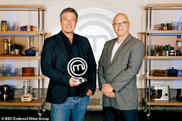 Gregg (right) stepped down from the hit BBC cooking show after complaints were made about his behaviour. His co-host John (left) was also the subject of an allegation about using racist language and was also sacked from the show