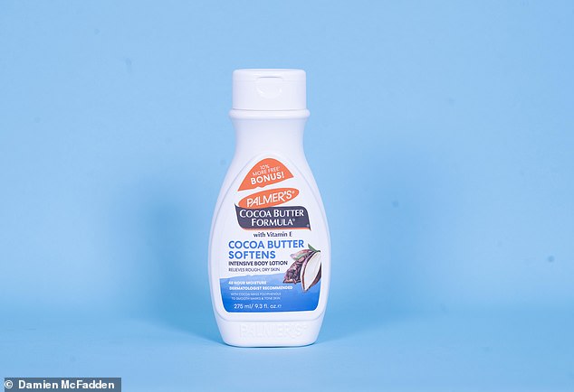 This thick, luxurious lotion is incredibly hard to get out, and I resort to hitting it on the end like a ketchup bottle. But the product fills the bottle right the way to the top