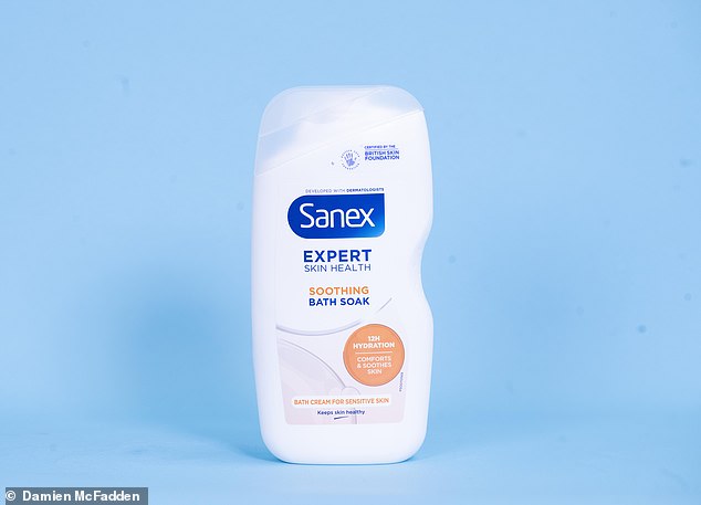 This big bottle of bath soak feels weighty, so I'm hopeful about the amount of product inside. But looks can be deceiving