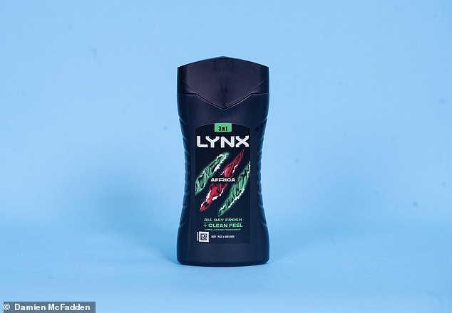 In its distinctive black container, with an opaque red and green label, this body, face and hair wash contains 225ml of product