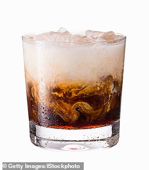His top tipple is a White Russian