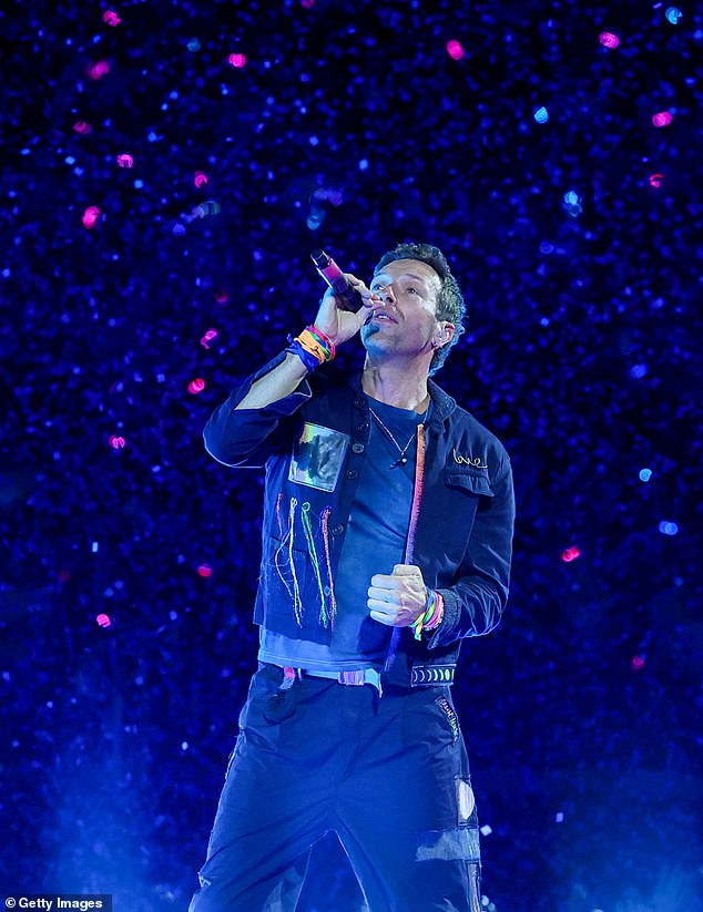 At the time the employees were spotted, Chris Martin - Gwyneth's ex-husband - called the couple out for either 'having an affair' or being 'very shy'; pictured June 6