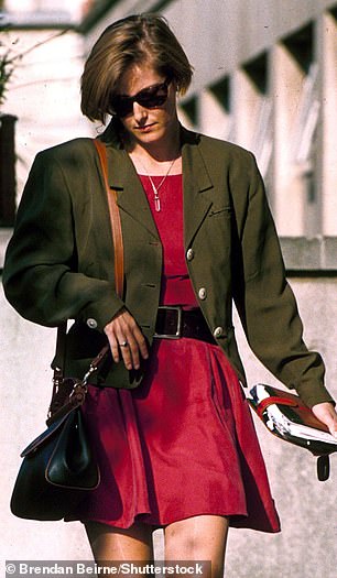 Sophie in 1995 sporting a similar hairstyle to Diana