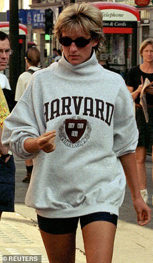 Princess Diana in west London in 1997