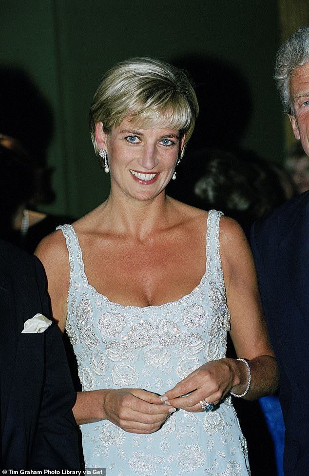 Diana was aware of how similar she looked to Sophie. Smith claimed that when she saw Sophie approaching Diana would say: 'Oh look , here comes my double' or 'Here comes Miss Goody Two Shoes'