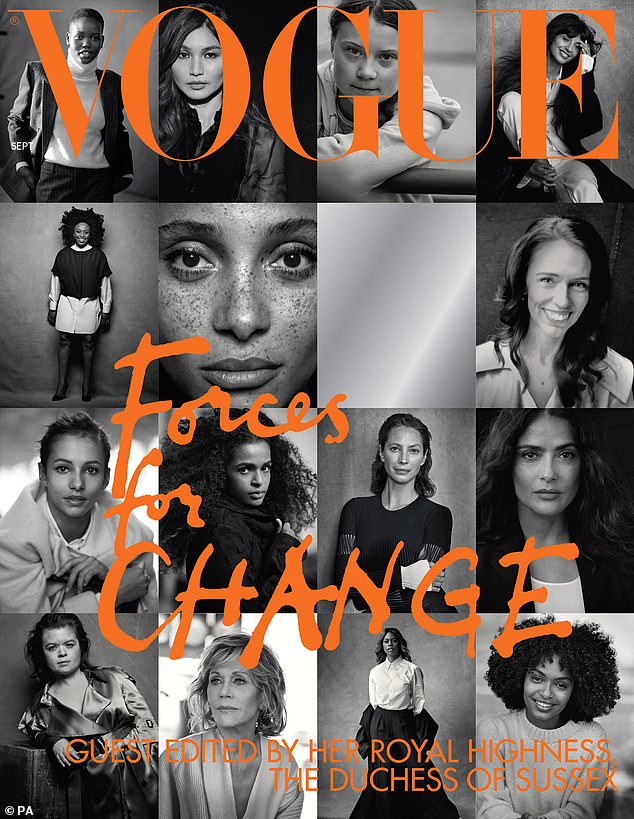 The Duchess of Sussex was the guest editor on the 2019 September issue of British Vogue