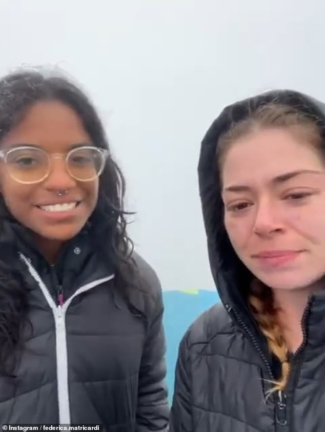 Juliana's tragic last photo showed her in happy spirits and enjoying the views from the mountain